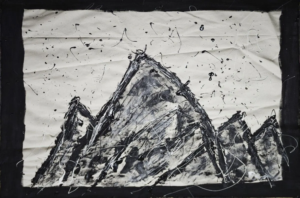 L'appel de la montagne, artwork by Philip Walker