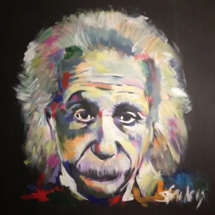 Einstein, œuvre de Stephanie Fonteyn