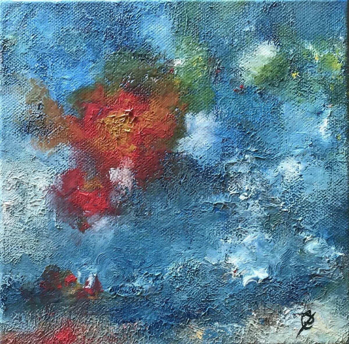 It burns, œuvre de Chine Pierre