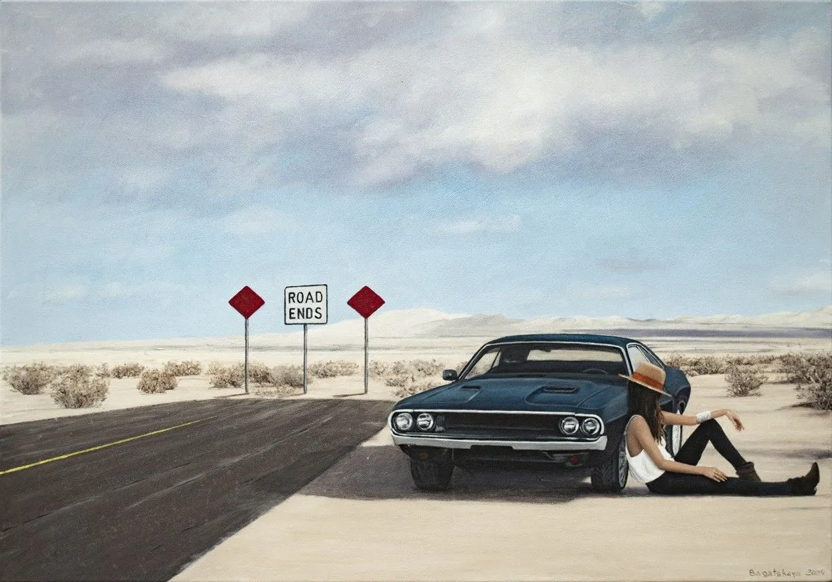 The Beginning of the Road, œuvre de Nataliya Bagatskaya