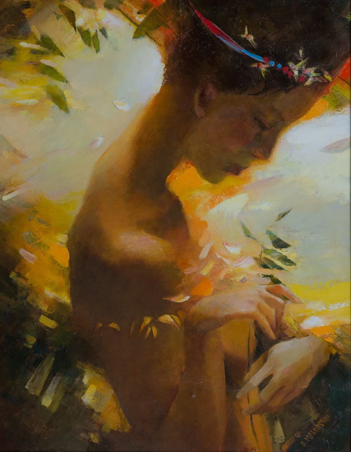 Olive-branch, œuvre de Vasyl Khodakivskyi