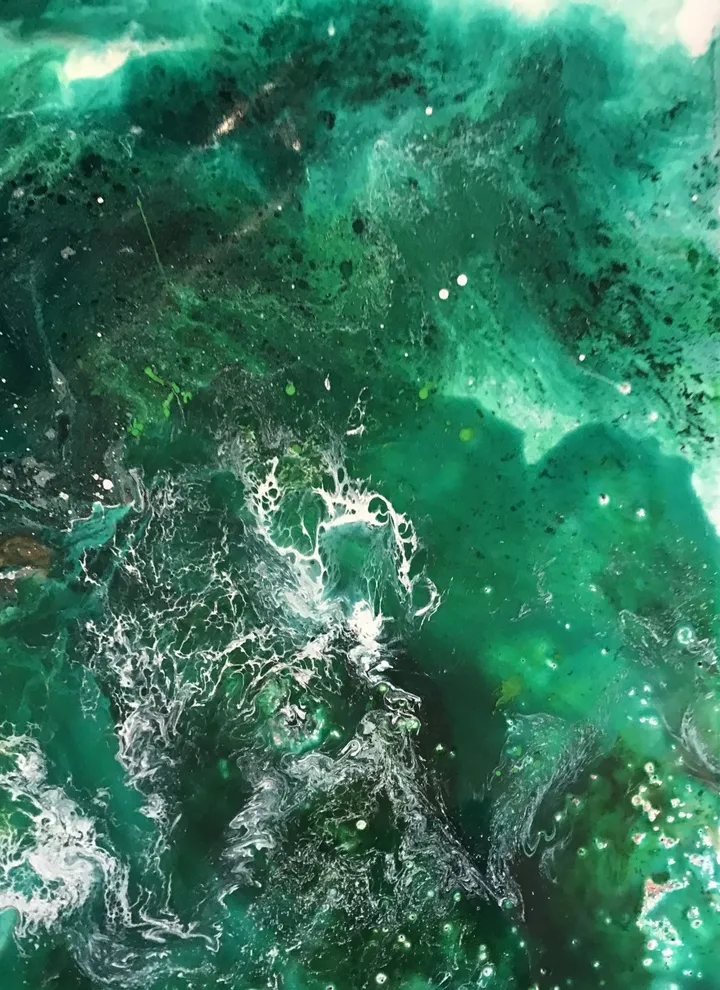 Luminescence, œuvre de Maryse Menard