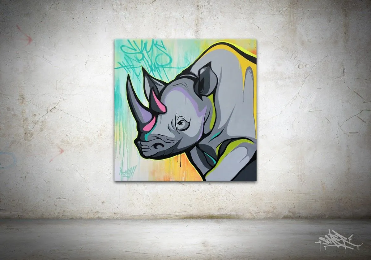 RHINOFÉROCE, œuvre de David SONER