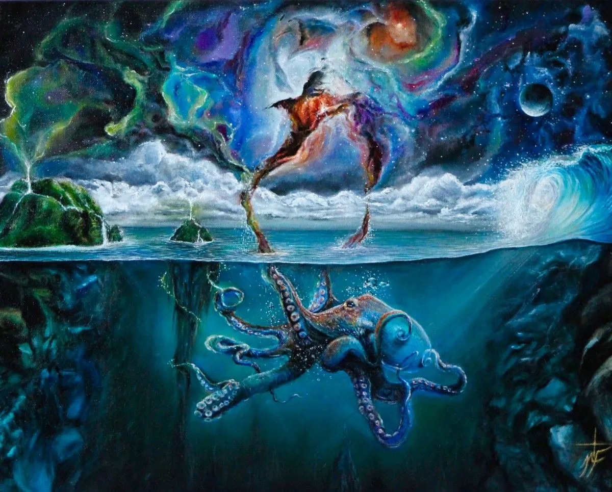 The Unknown, artwork by Natasha Farnsworth