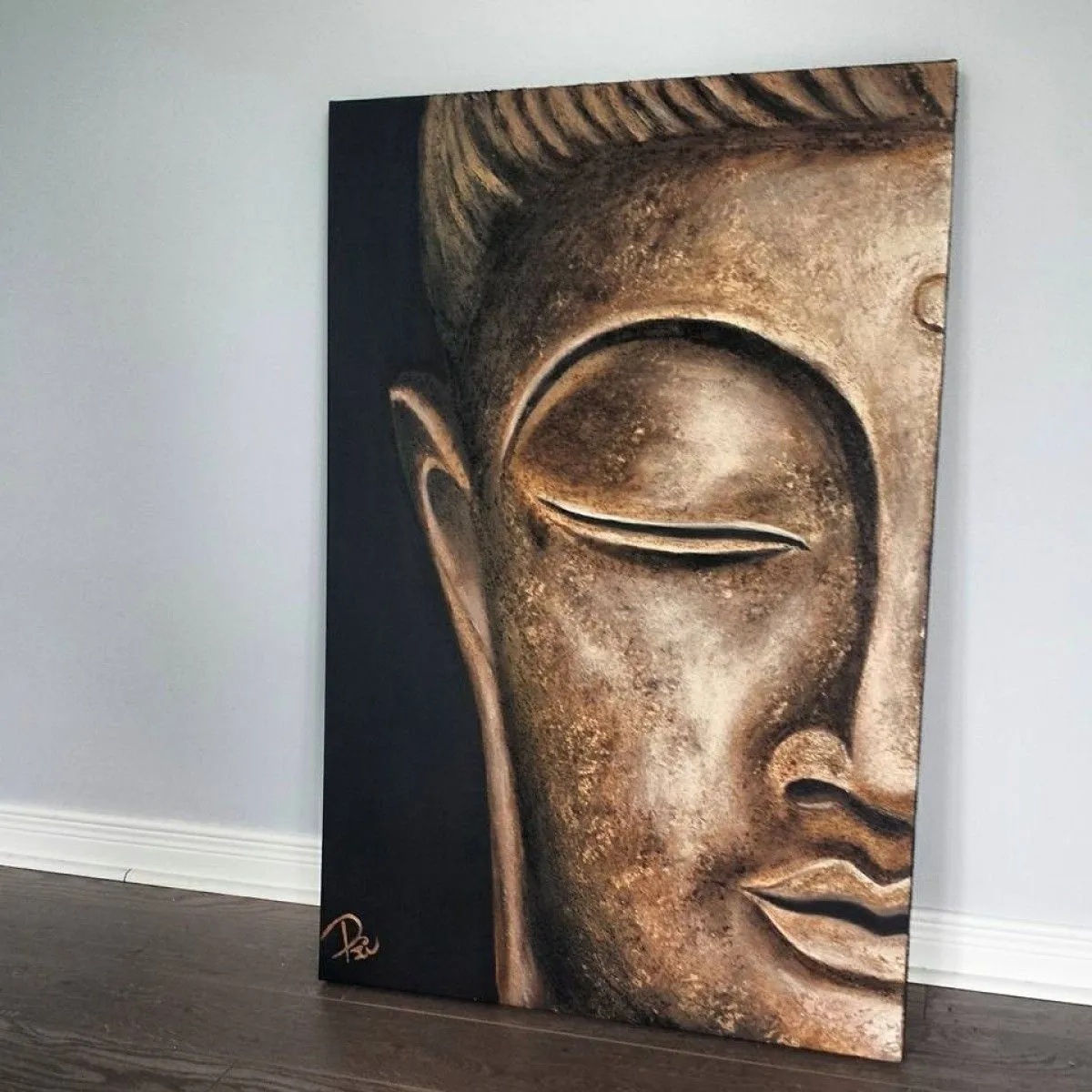 Buddha, artwork by Priscilla Charbonneau