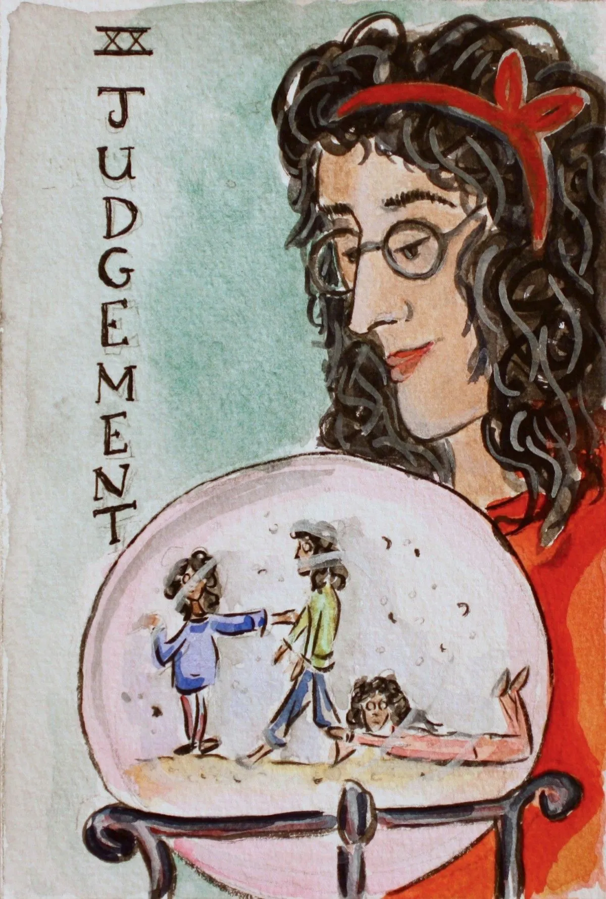 judgement, artwork by Odette Kougea