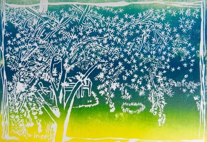 the dream garden, artwork by Ersin Lübbe-ince