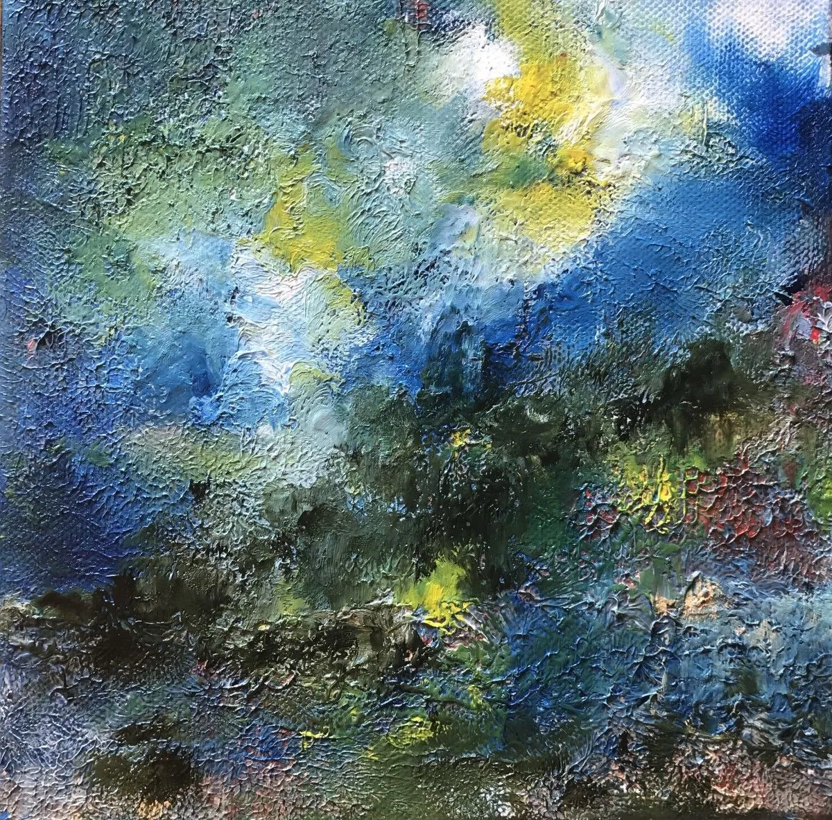 Reflets, œuvre de Chine Pierre