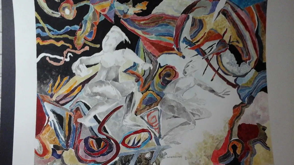 doit y avoir explication à tout çà, artwork by bernard robichaud