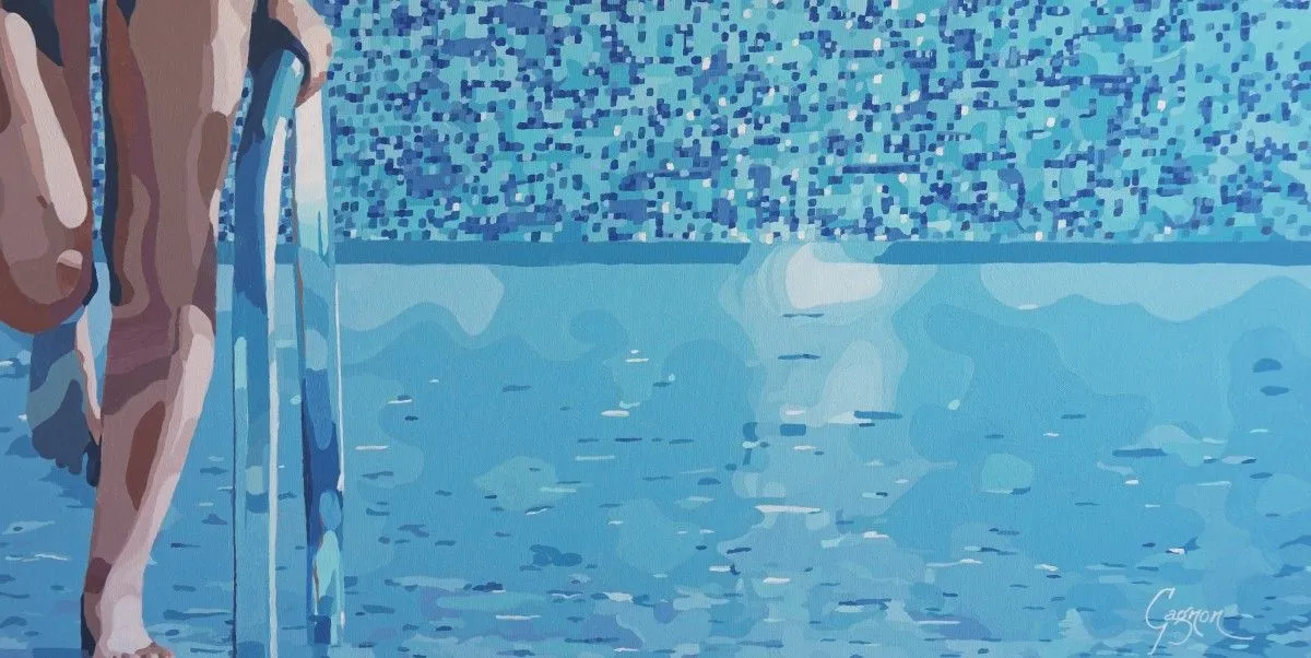 Juillet, œuvre de Lynda Gagnon