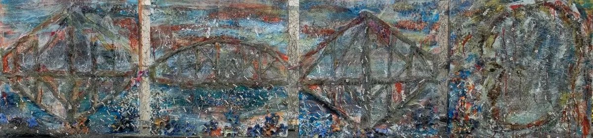 Le pont., artwork by Marjorie Lafrenière
