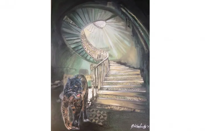 Descending instinct # Mystery, œuvre de Grant Netherlands
