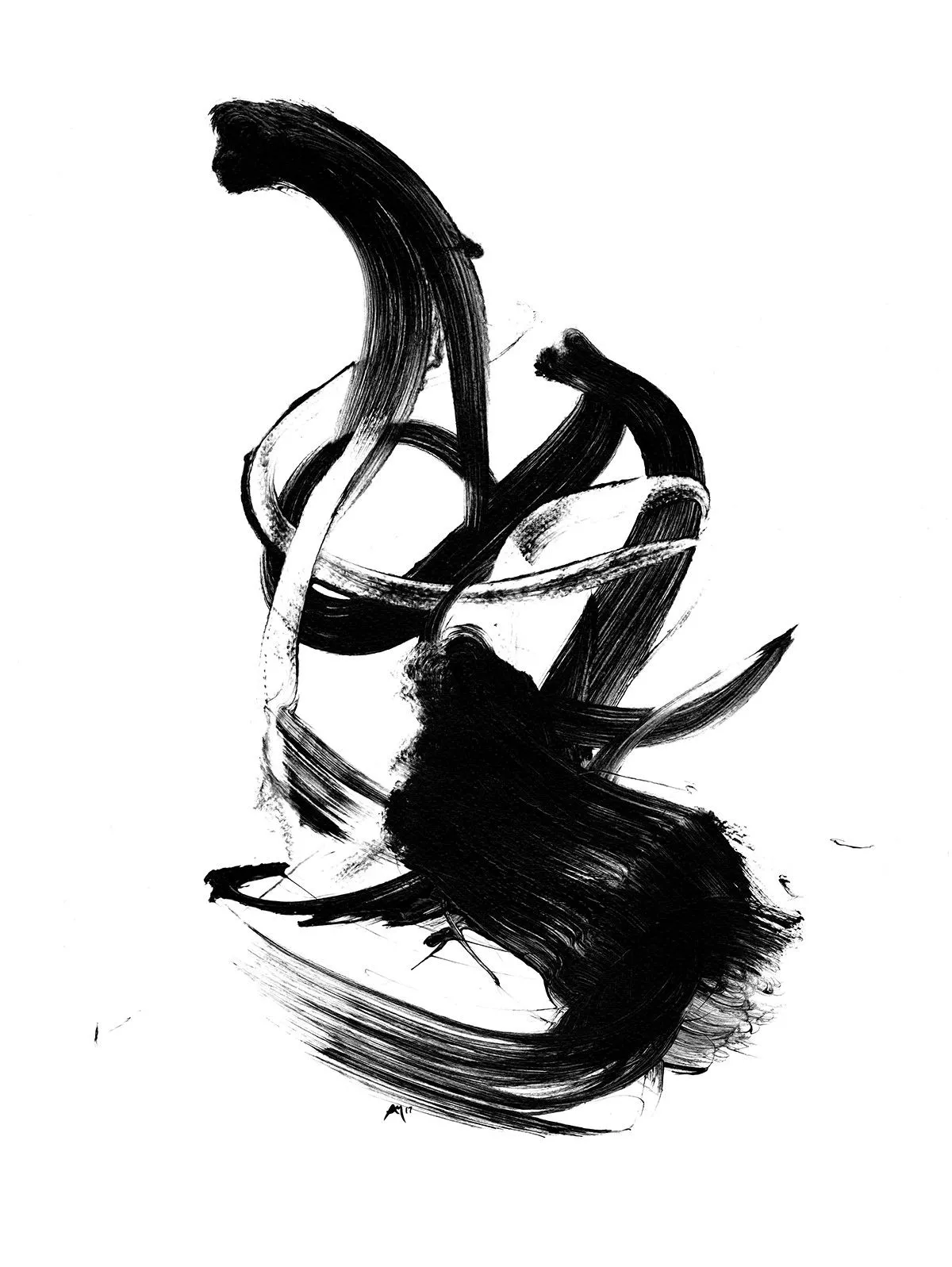 Abstract 170303, œuvre de Paul Maguire