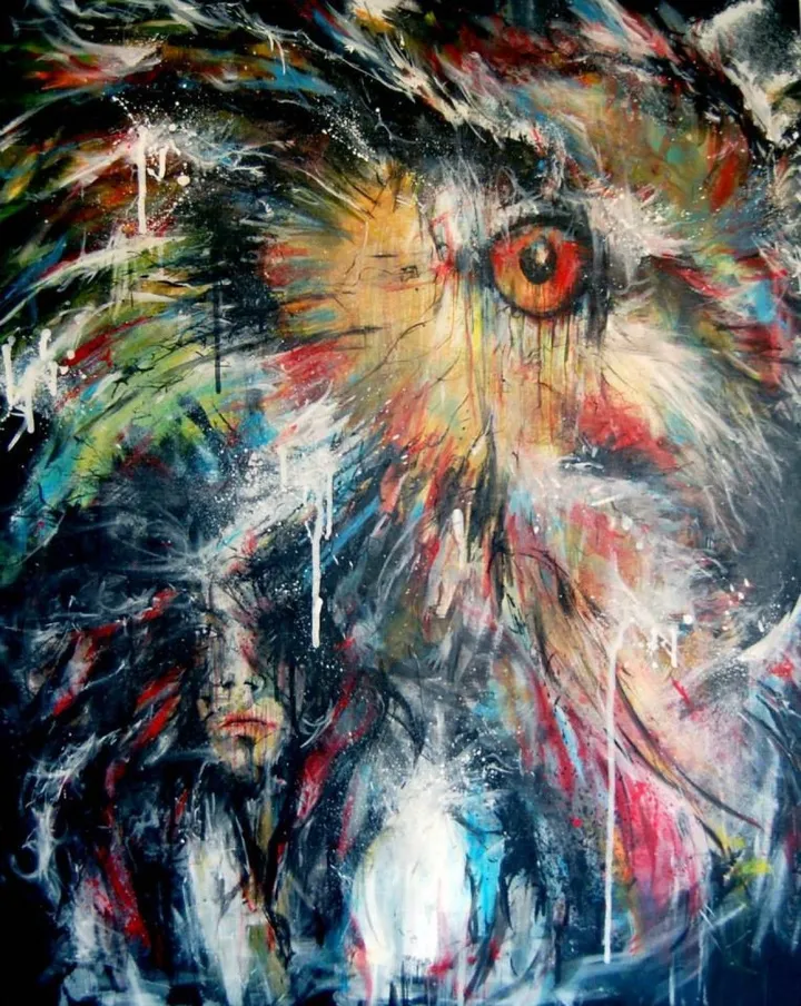 Hibou, artwork by Sheraf Prod