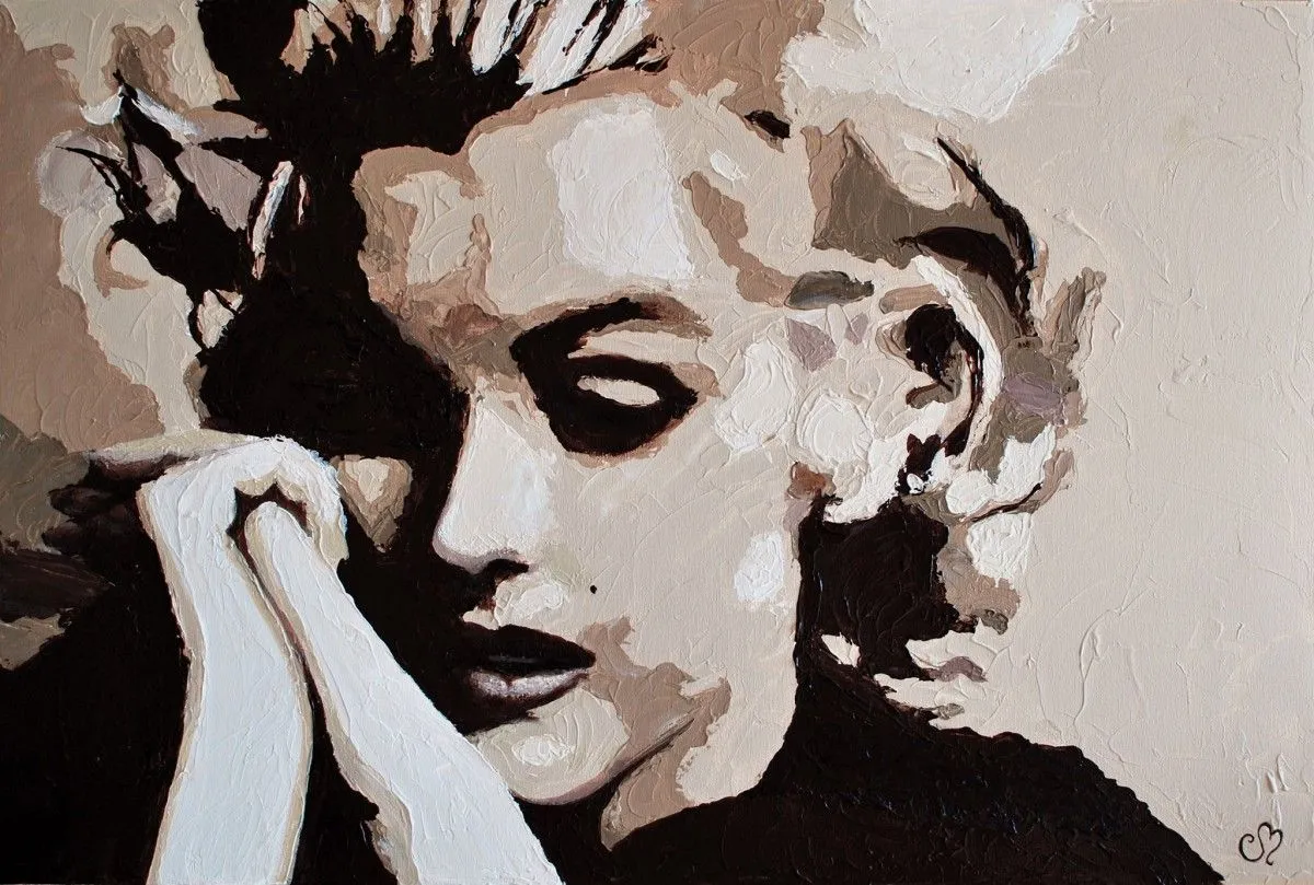 Marilyn III, œuvre de Artémo par Christine Bélanger