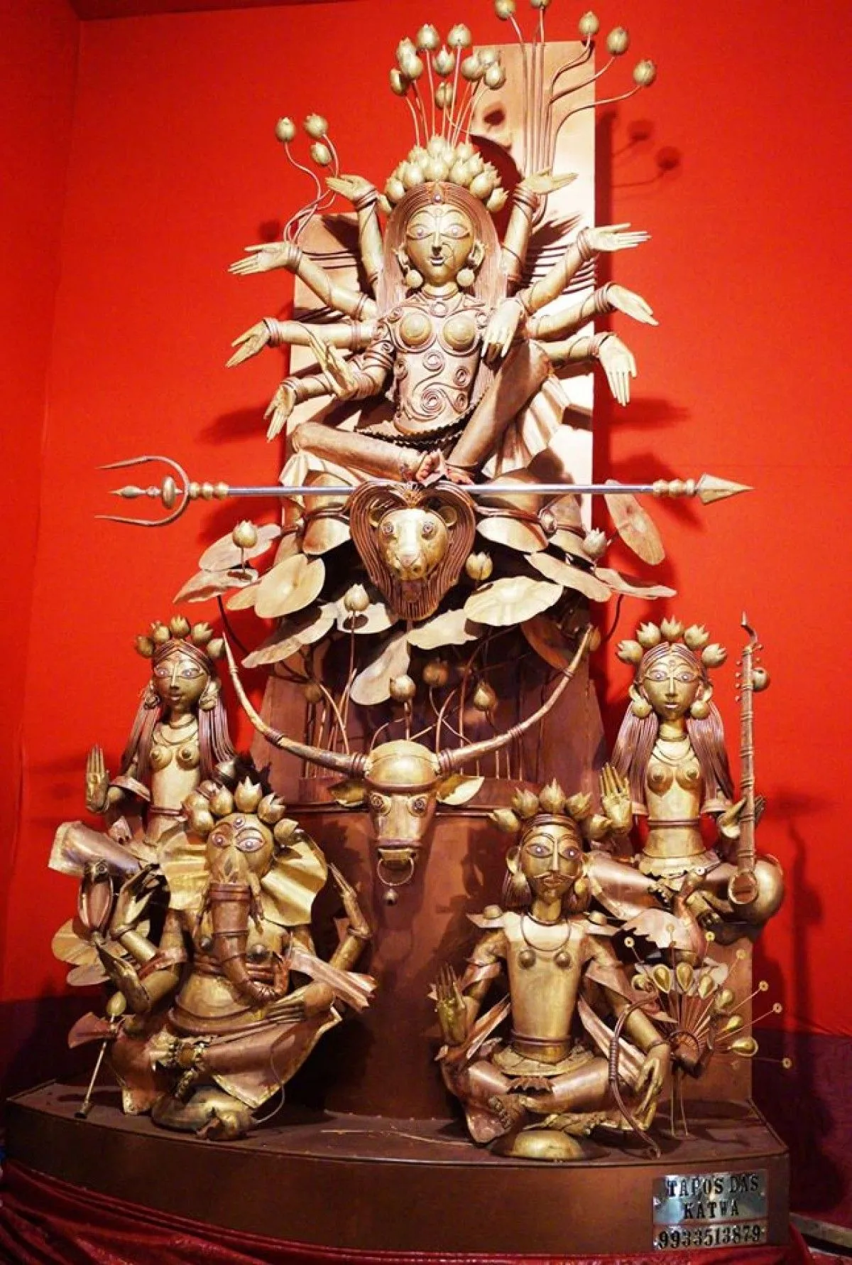 Durga, œuvre de Tapos Das
