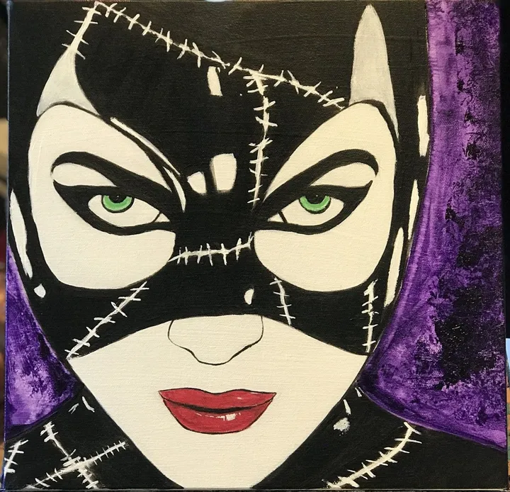Meow, artwork by IsaBelle Thibert