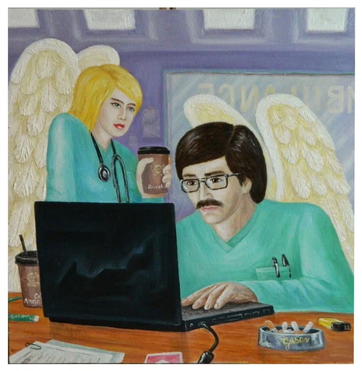 "Angel in Us", œuvre de Nikita Gusev