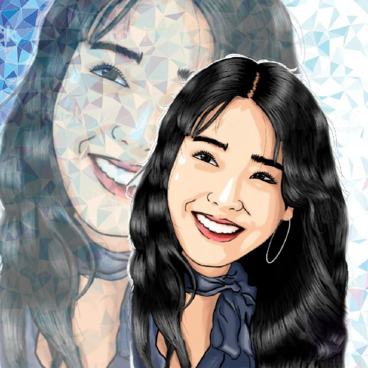 IU, artwork by Jerriemar Pepania