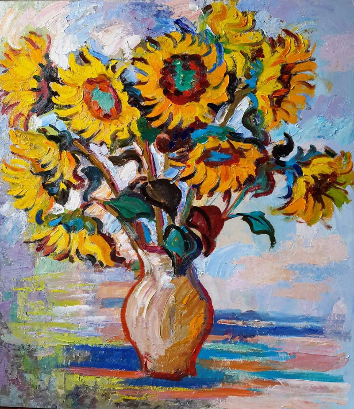 Sunflowers, œuvre de Olga Karpenko