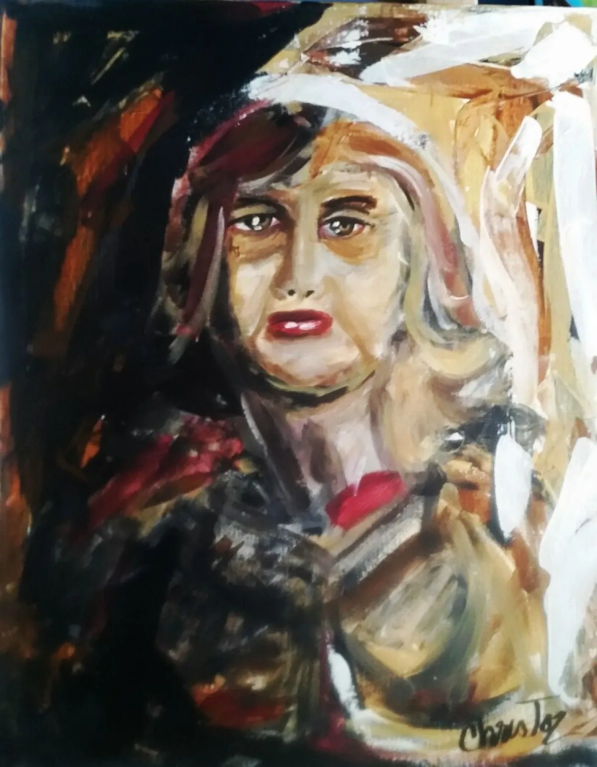 Portrait, artwork by Christine Nadeau