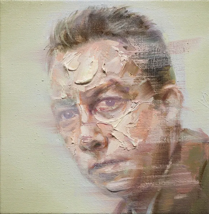 Albert Camus II, artwork by Mathieu Laca