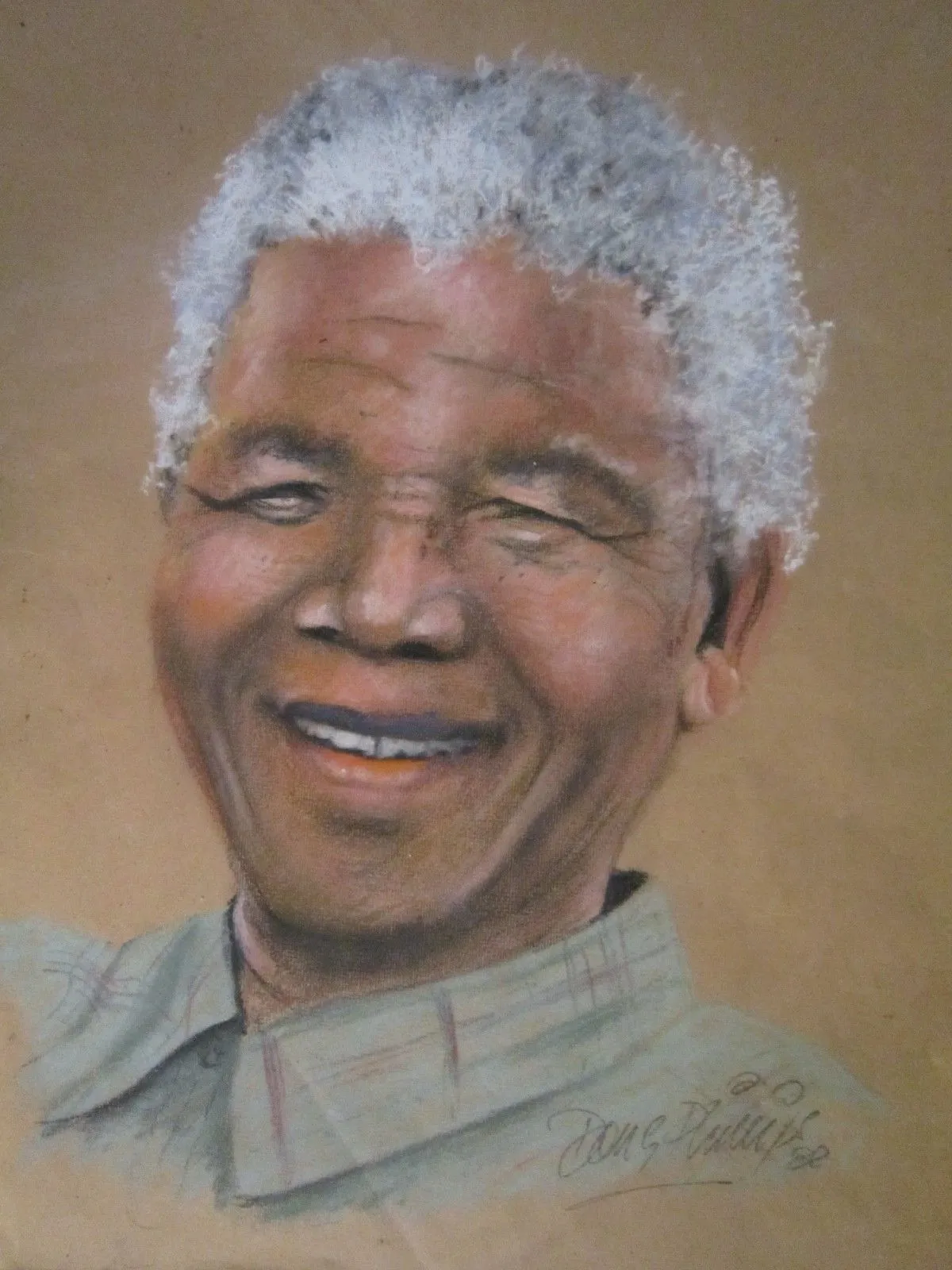 Nelson "Madiba", artwork by doug phillips