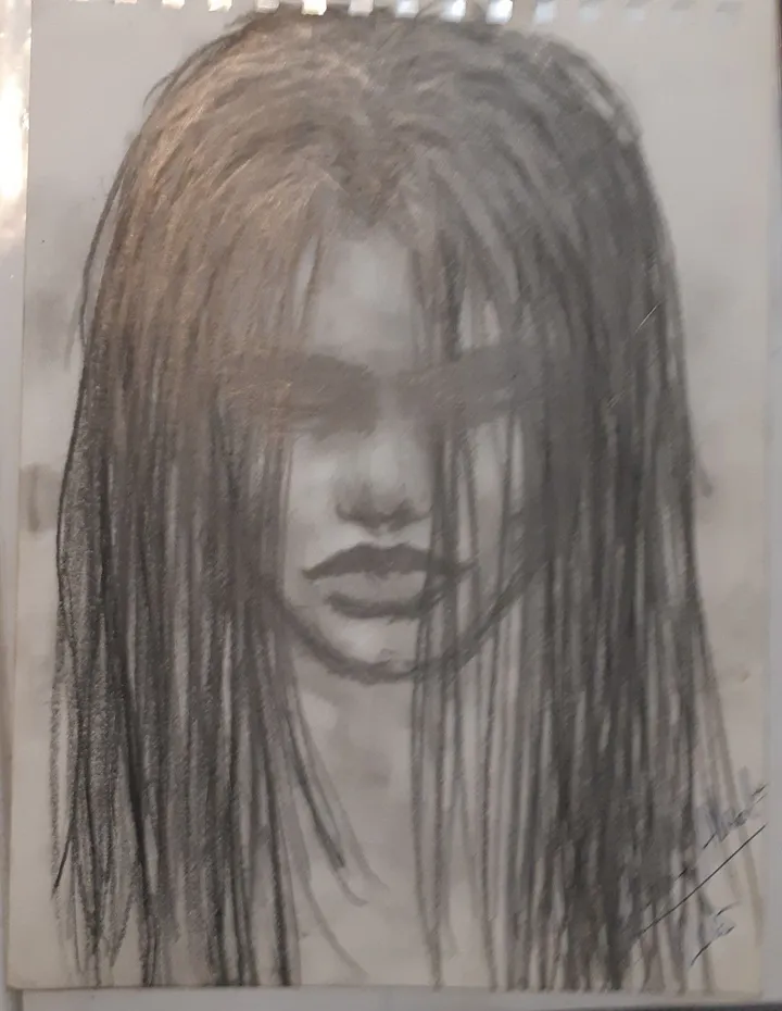 Silence., œuvre de Elviane Allard