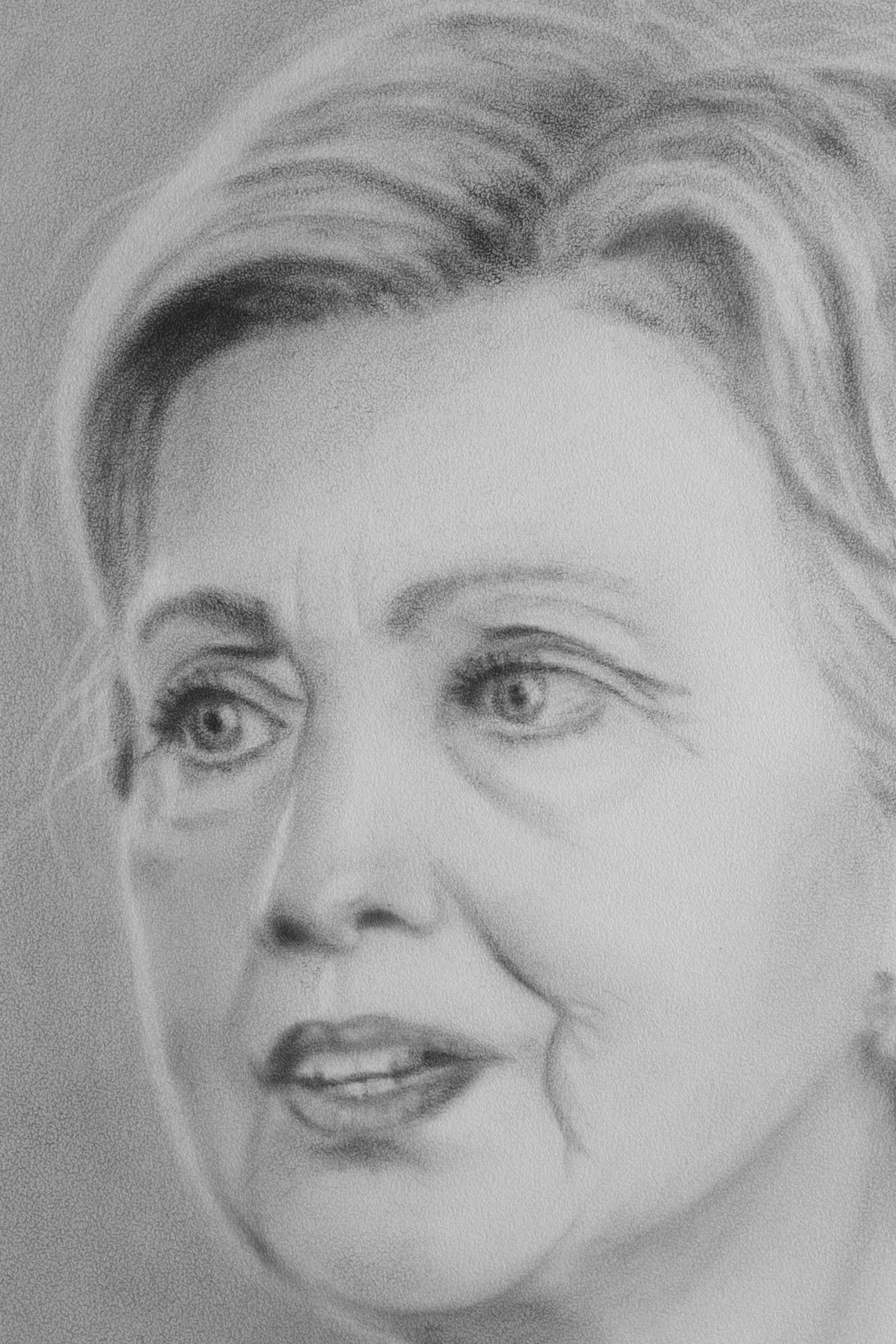 Hillary Clinton, artwork by Igor Sen