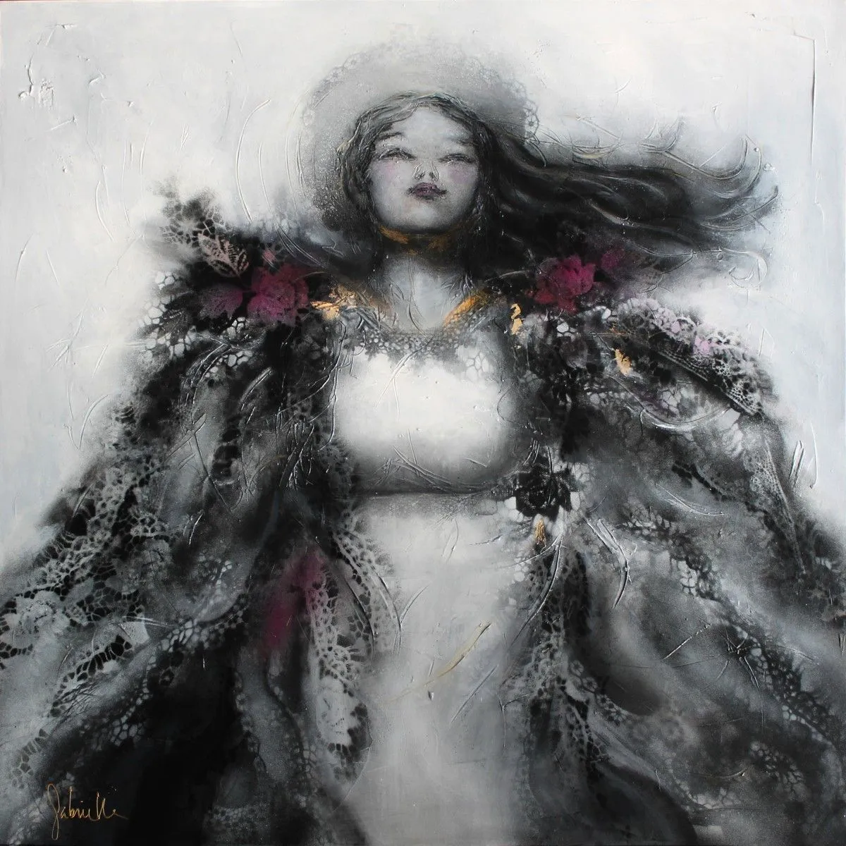 Princesse nordique, artwork by Gabrielle Dumont