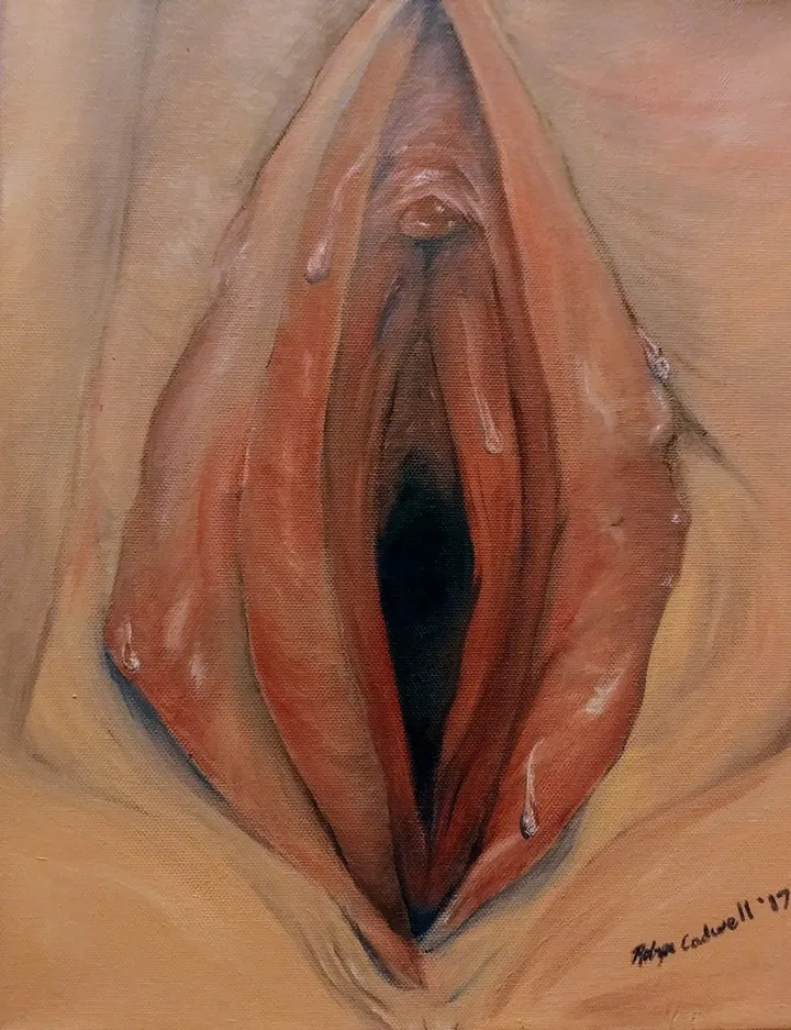 Warmth and depth (Cunt), œuvre de Robyn Cadwell