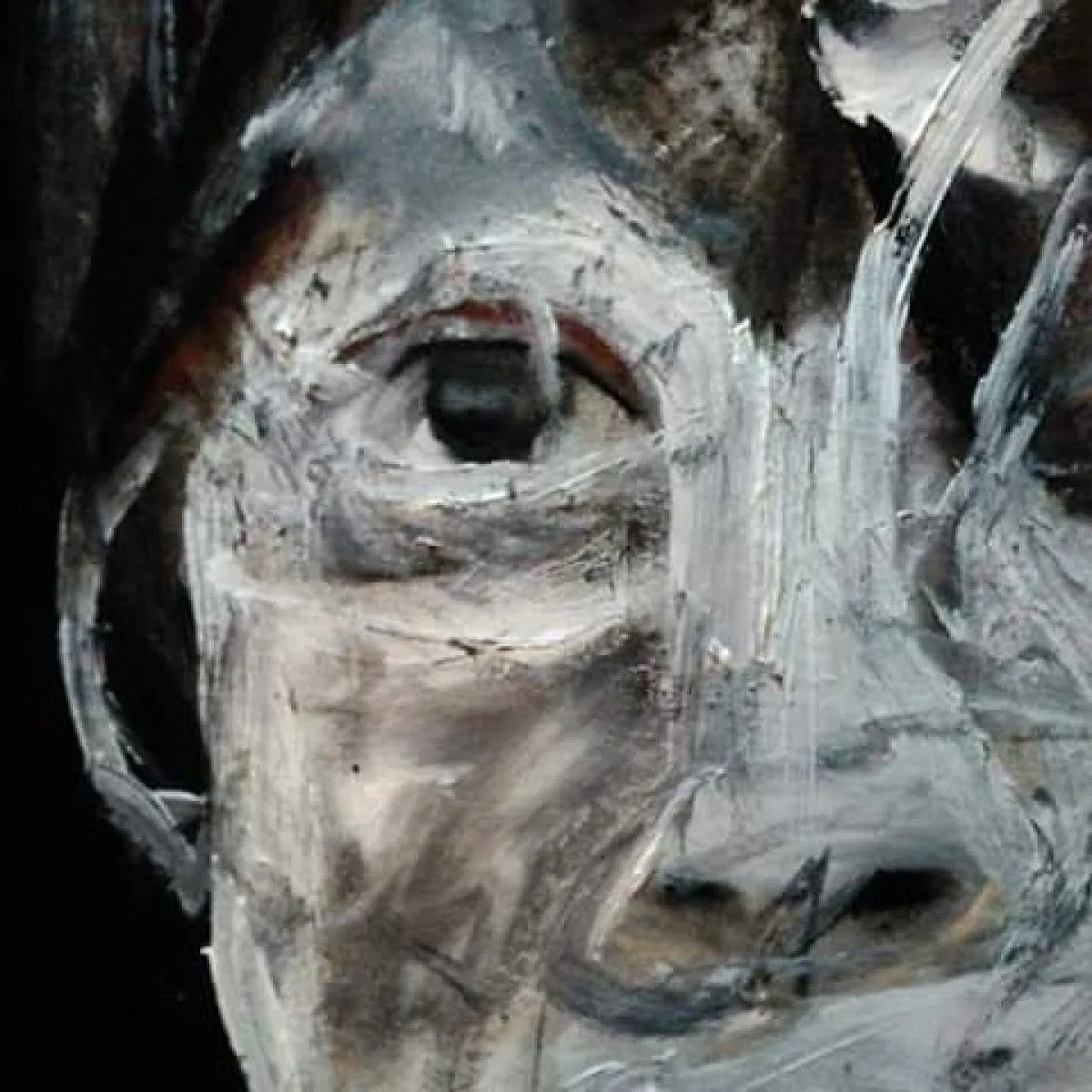 Dreaming child series no. 3 / detail, œuvre de Filip Dacevac