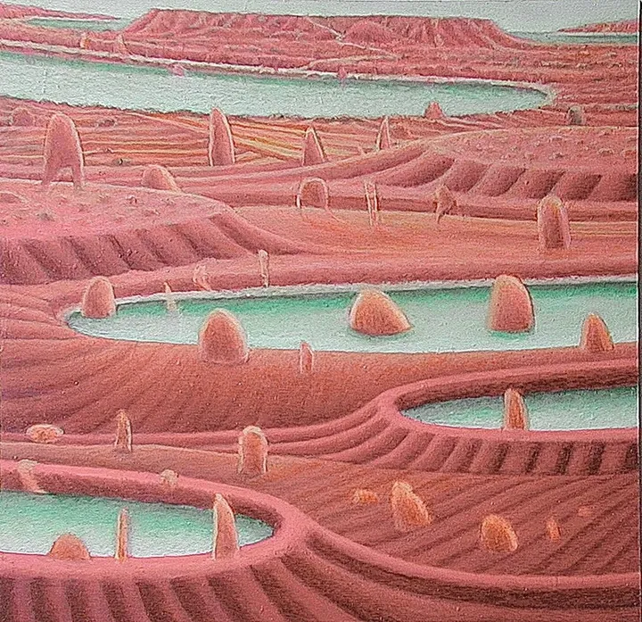 Mars 1, œuvre de Dragan Azdejkovic