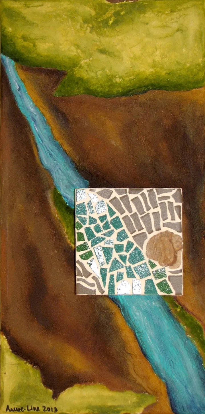 L'infini, œuvre de Anne-Line Schoovaerts