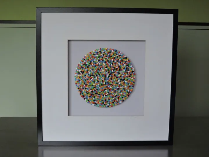 Smarties 2, artwork by Rita Vandenherrewegen