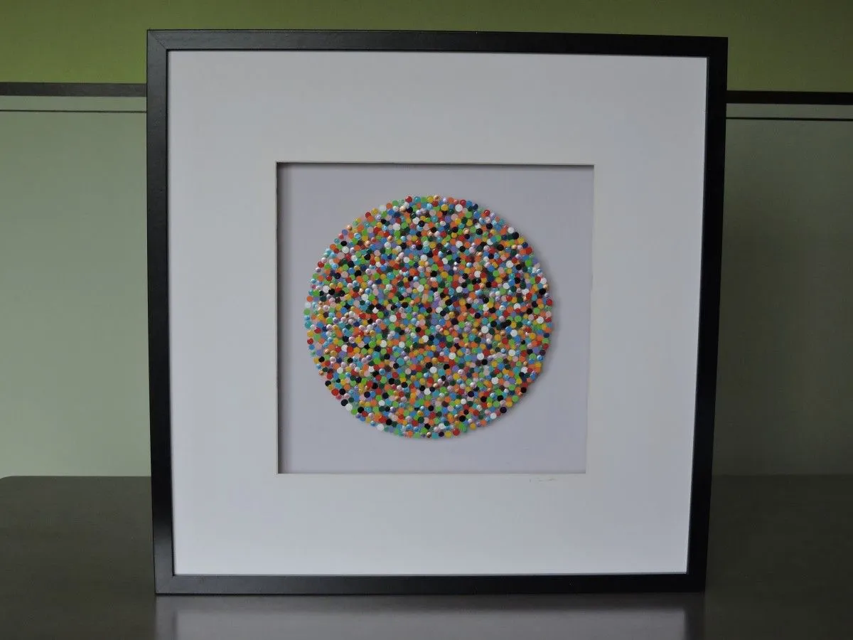 Smarties 2, œuvre de Rita Vandenherrewegen