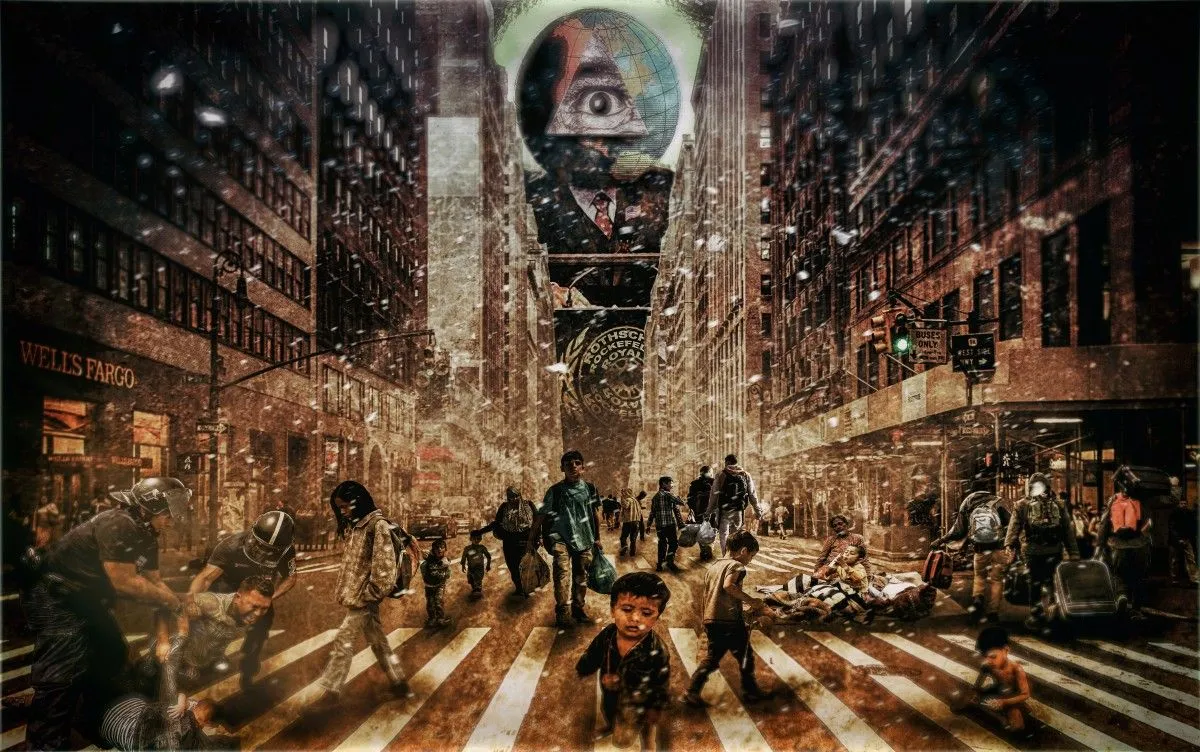 All Migrants, artwork by Frank Ghibaudo