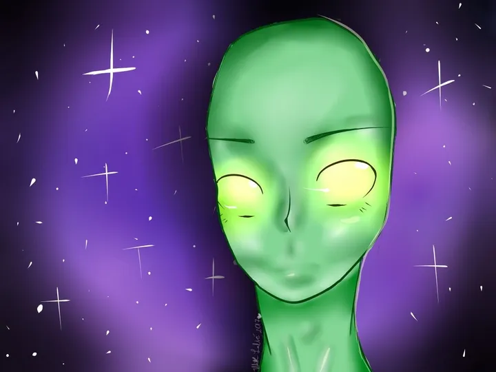 Alien, artwork by Vuk Lalic