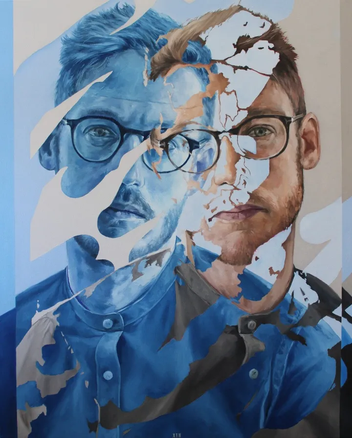 Transposition I, œuvre de Corné Eksteen