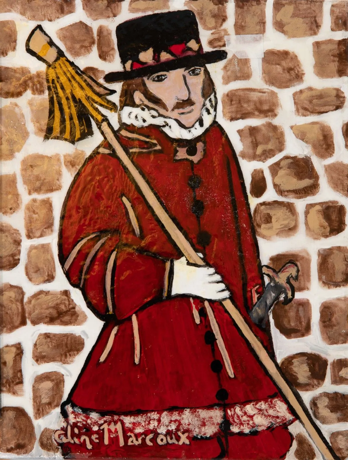 Le Soldat Royale, artwork by Céline Marcoux