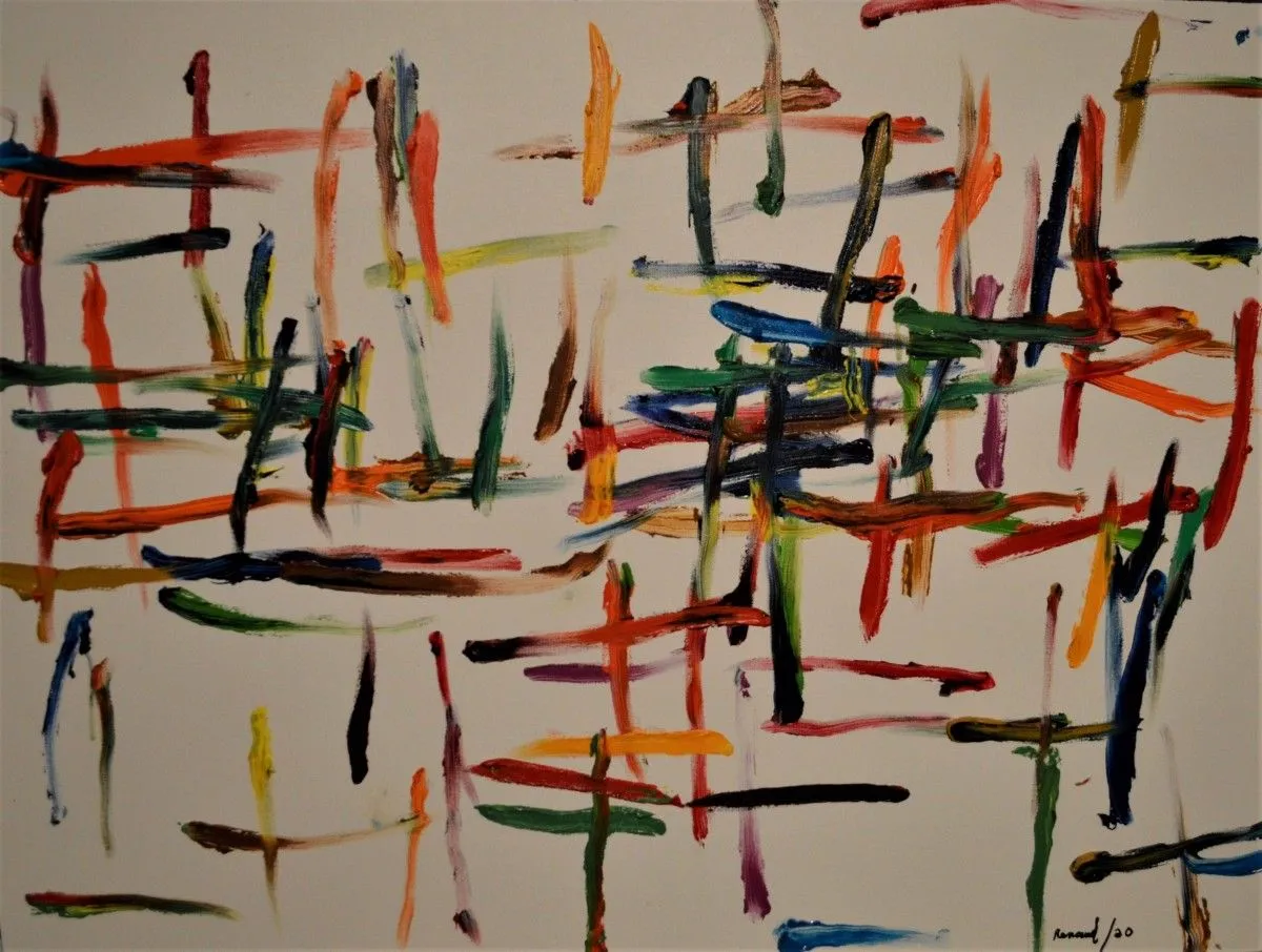 Composition 20-6, œuvre de Marcel Renaud