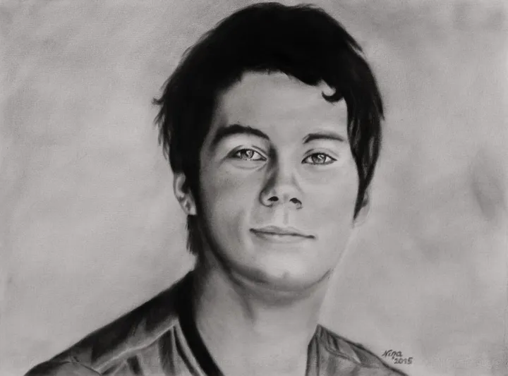 Dylan O'Brien, œuvre de Nina (Nadine Pillet)