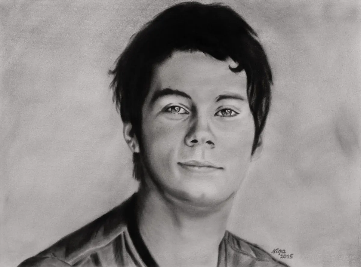 Dylan O'Brien, artwork by Nina (Nadine Pillet)