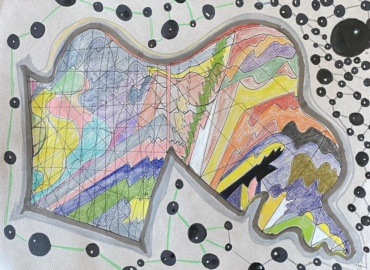 The Map, artwork by Denis Roucau
