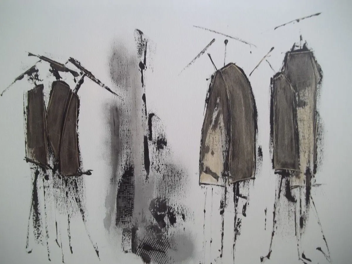 Waiting, artwork by Marie-Claude Allaire
