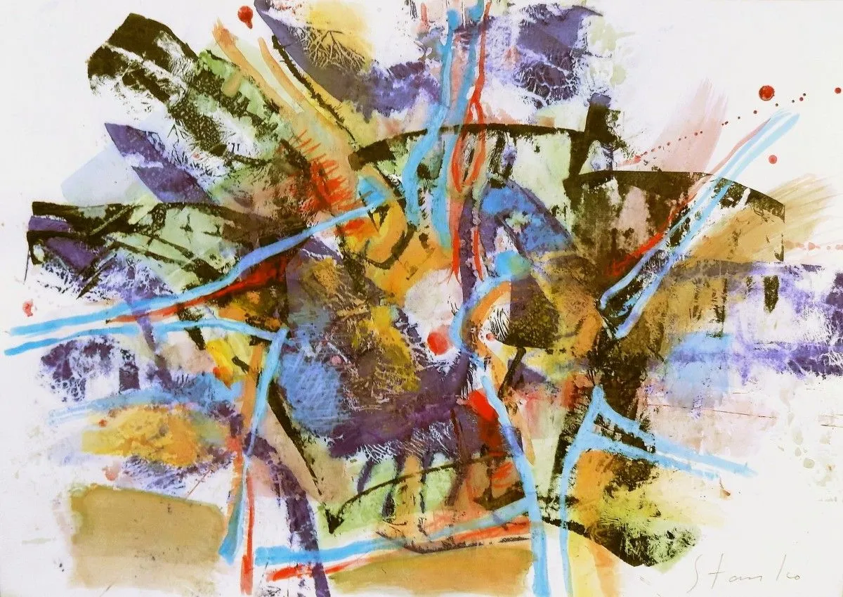 Improvisation-XXXI, artwork by Stanislav Bojankov