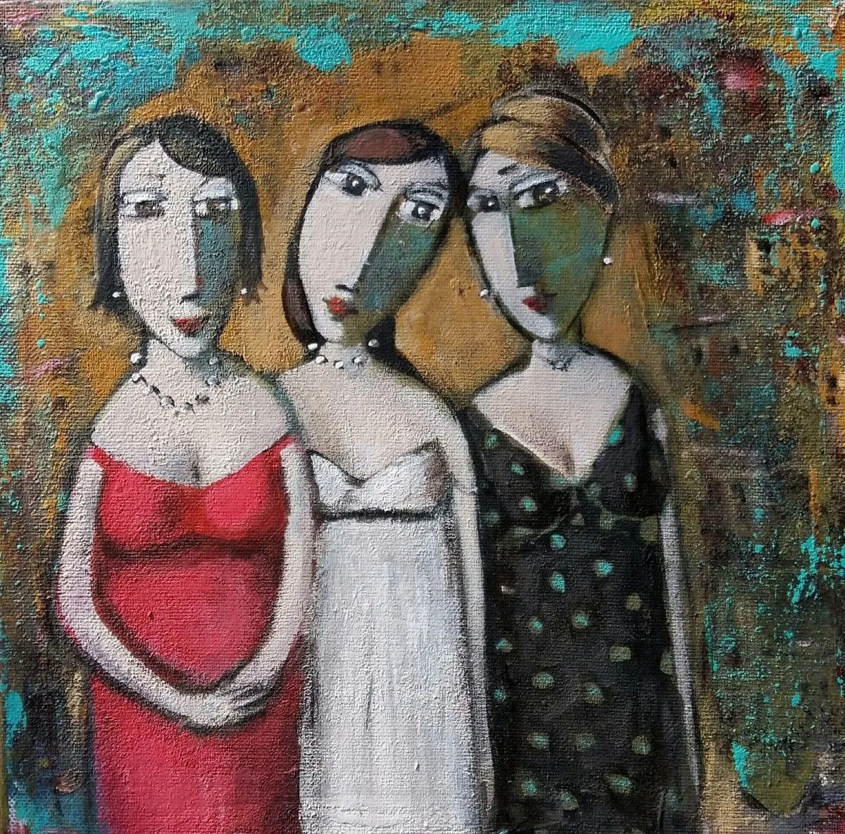 sisters, artwork by nermin alpar