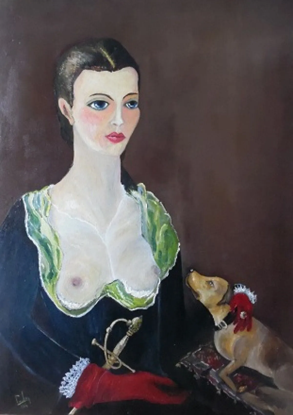 La Diva de l'empire, artwork by Alain Coulon