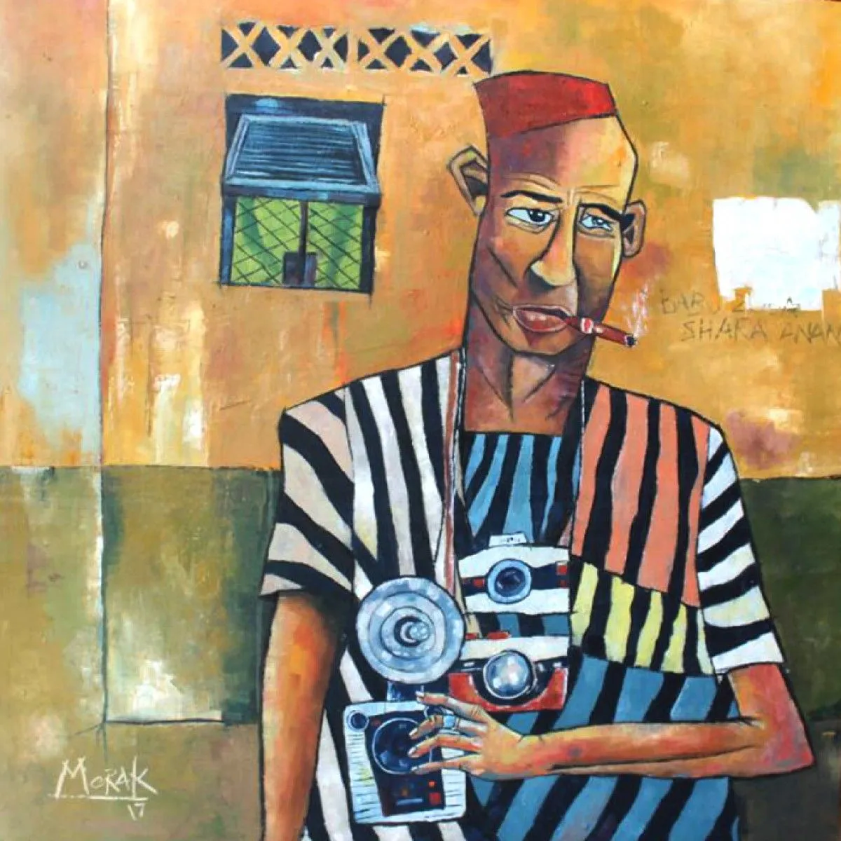 WAIT AND GET, artwork by Femi Morakinyo