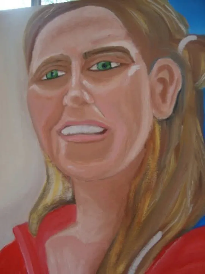 Ivette, artwork by Ligia Moya